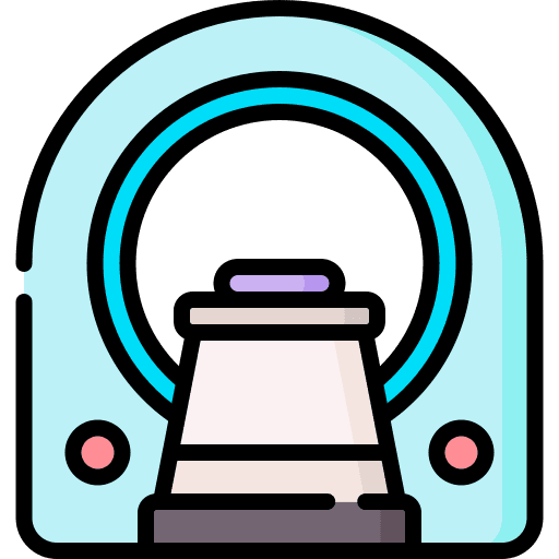 Tomography mri tomography healthcare and medical icon