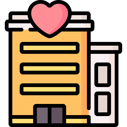 Hospital health clinic hospital medical icon