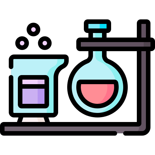 Laboratory test tube chemistry science icon