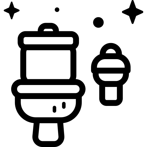 Toilet sanitary hygiene toilet icon