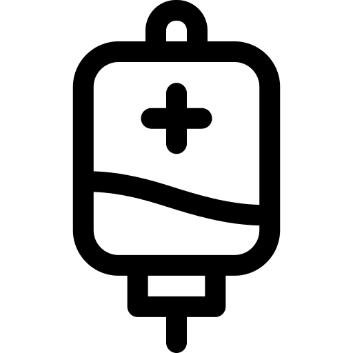 Blood bag blood bag infuse healthcare and medical icon