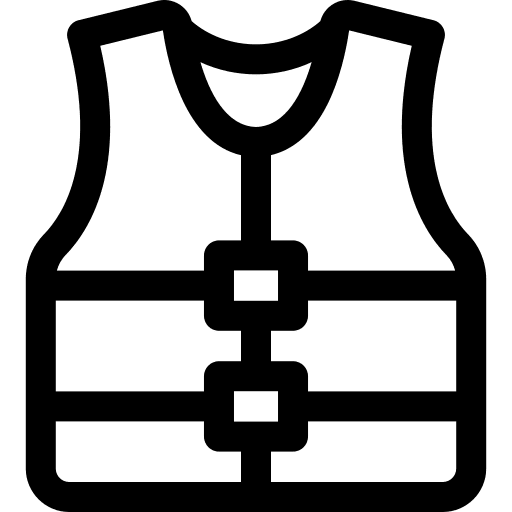Life vest life vest security life jacket icon