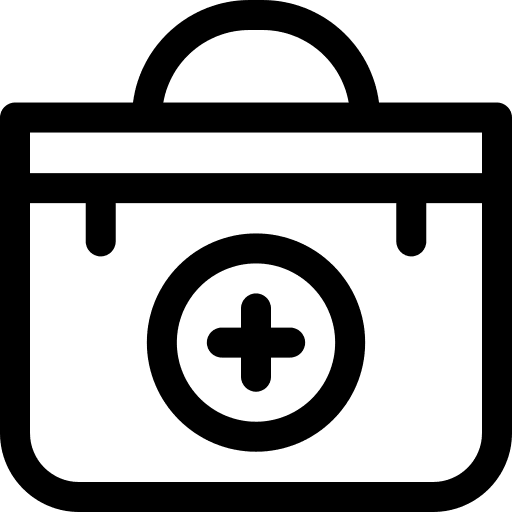 Medical kit hospital health care healthcare and medical icon