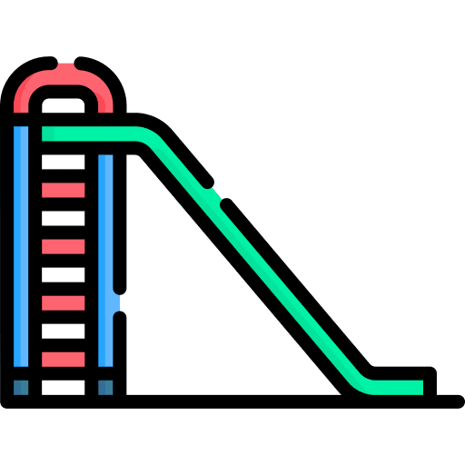Slide entertainment fun slide icon