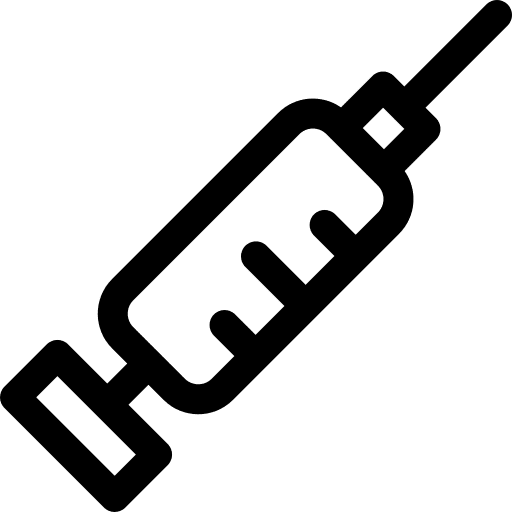 Syringe healthcare and medical doctor medicine icon