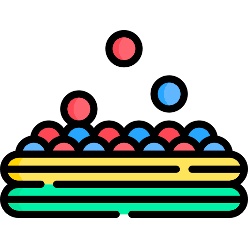 Ball pool kid and baby playground kids icon