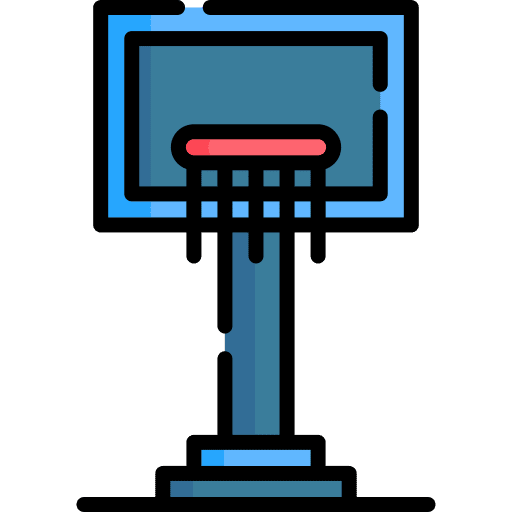 Basketball hoop basketball hoop team basketball court icon