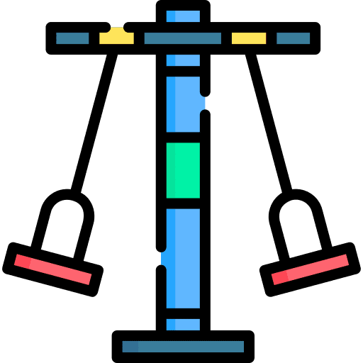 Merry go round merry go round playground game icon