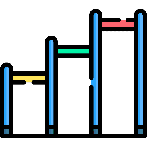 Chin up bar chin up bar park wellness icon