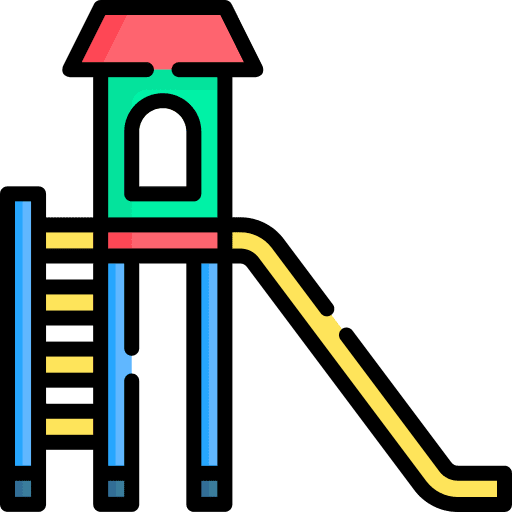 Slide slide kindergarten childhood icon