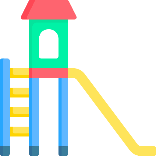 Slide boy children child icon