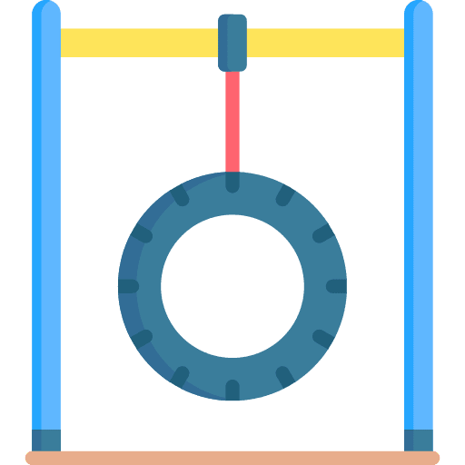 Tire entertainment swing yard icon