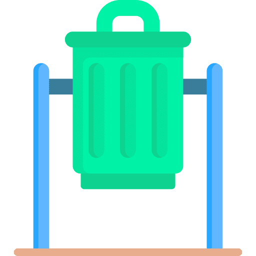 Trash bin can trash bin bin icon