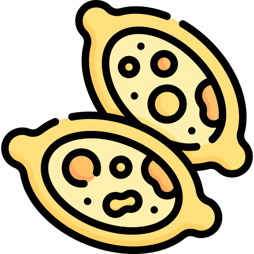 Bakery food and restaurant bakery pie icon