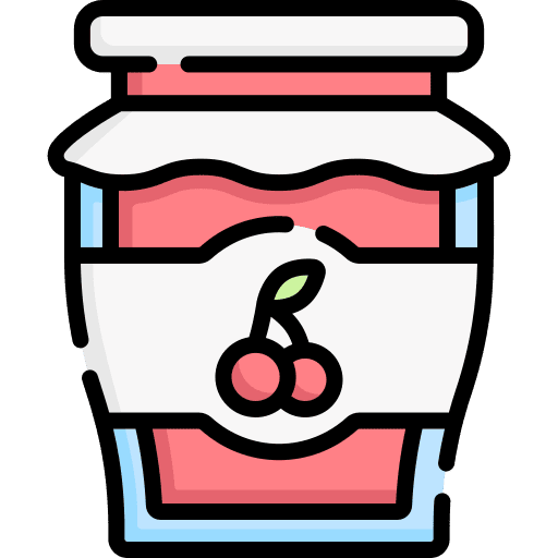 Jam jam jar conserve jar icon