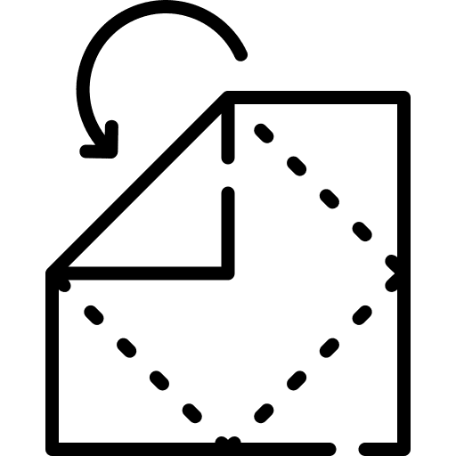 Origami art and design origami folding icon