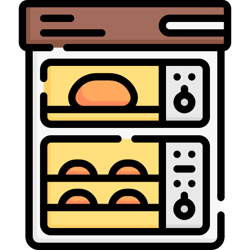 Oven kitchenware food and restaurant electronics icon
