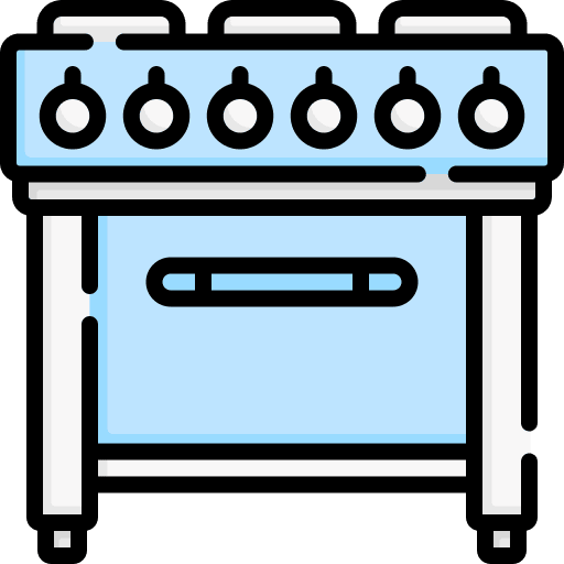 Stove kitchen electronics cook icon