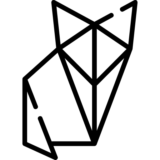 Fox art animal art and design icon