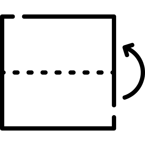 Origami art paper origami icon