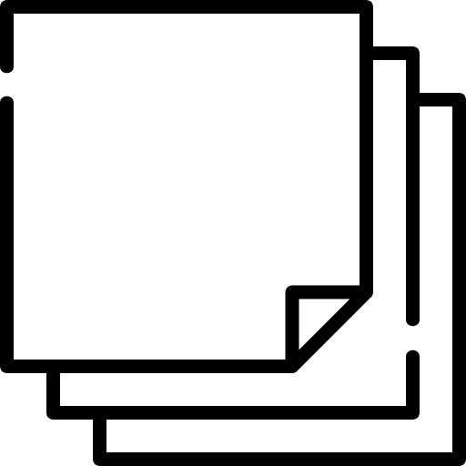 Paper origami paper art icon