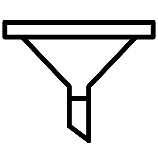 Filter interface ui seo and web icon
