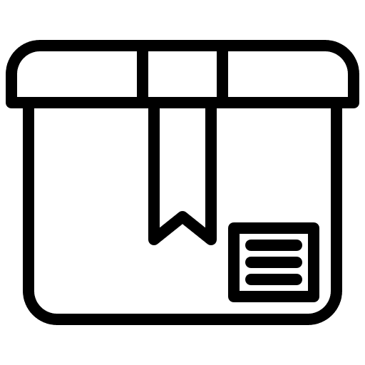 Box cardboard delivery package icon