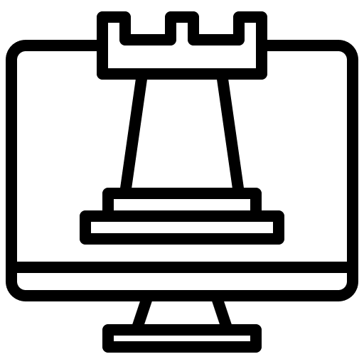 Strategy chess business strategy digital strategy icon