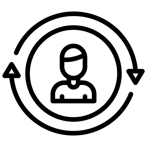 Transfer seo and web transfer connection icon