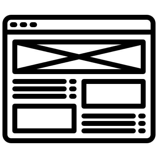 Web design seo and web web design website icon