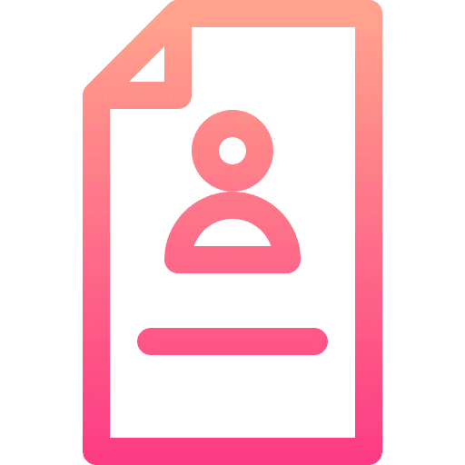 User user personal profile icon