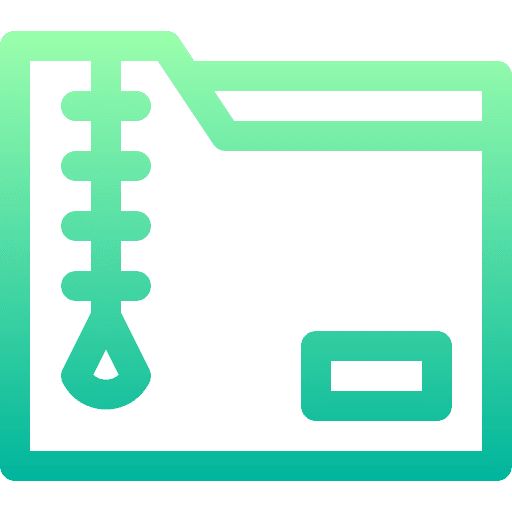 Zip zip zip document ui icon
