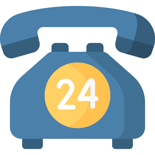 24 hours support 24 hours support phone call call center icon