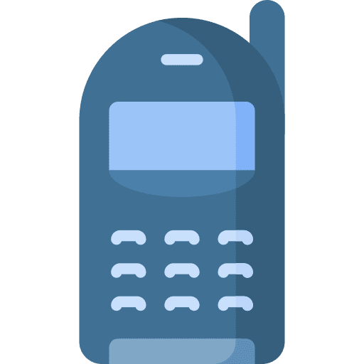 Handphone handphone call vintage icon