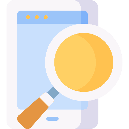 Search ui web online icon