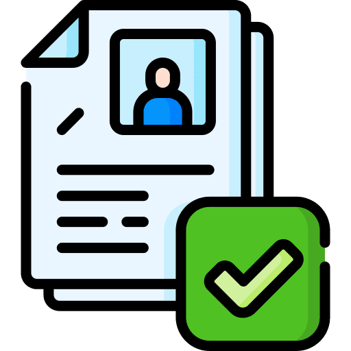 Registered user notes check icon