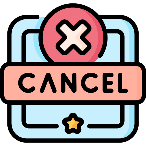 Cancel insignia delete cross icon