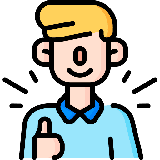 Customer satisfaction well done customer satisfaction evaluation icon