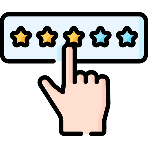 Rating ui marketing rating icon
