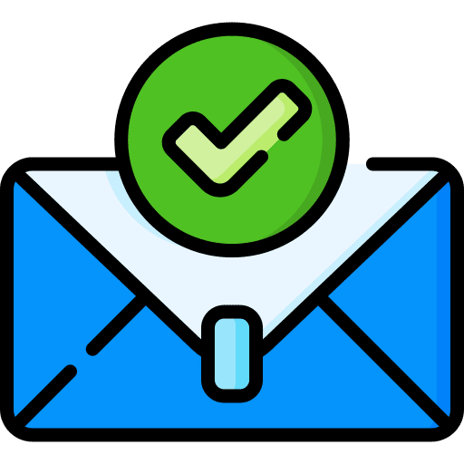 Sent email sent interface icon