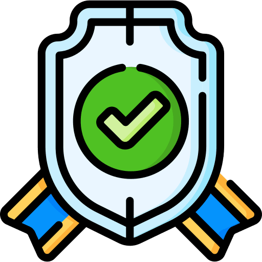 Verified shield verify protection icon