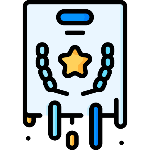 Award title quality award icon