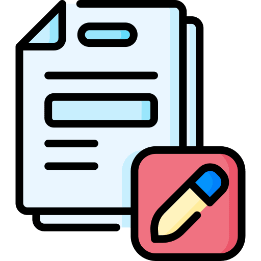 Edit edit business files and folders icon