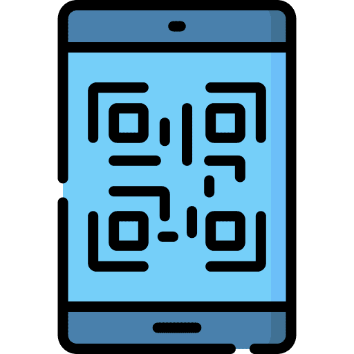 Qr scan qr scan ui smartphone icon