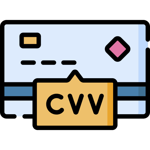 Cvv credit card business and finance cvv icon