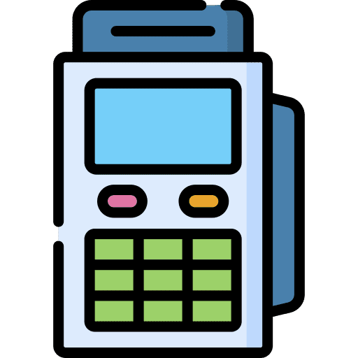 Edc business and finance commerce and shopping pay icon