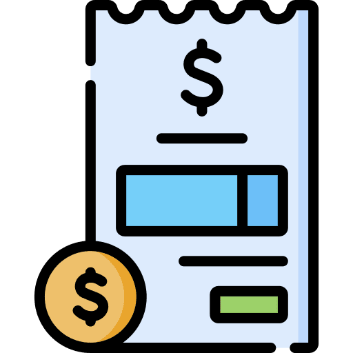 Invoice invoice receipt payment icon