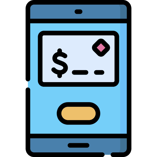 Mobile payment money mobile application mobile payment icon