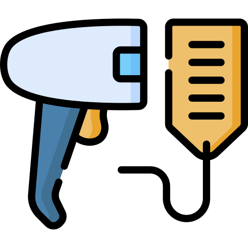 Scanner business and finance product electronics icon