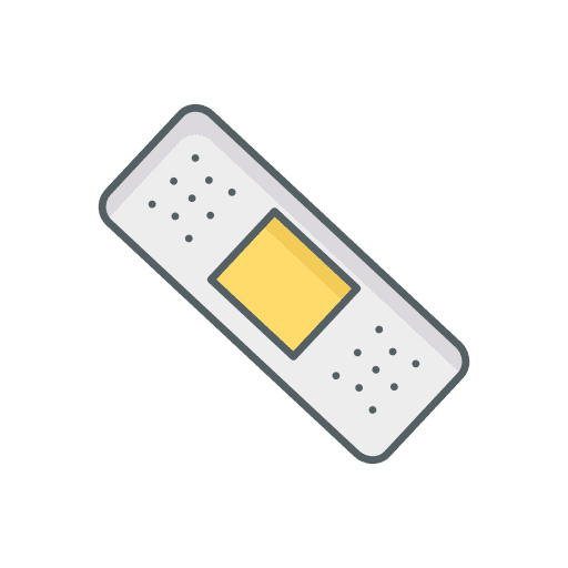 Bandage plaster medical healthcare and medical icon